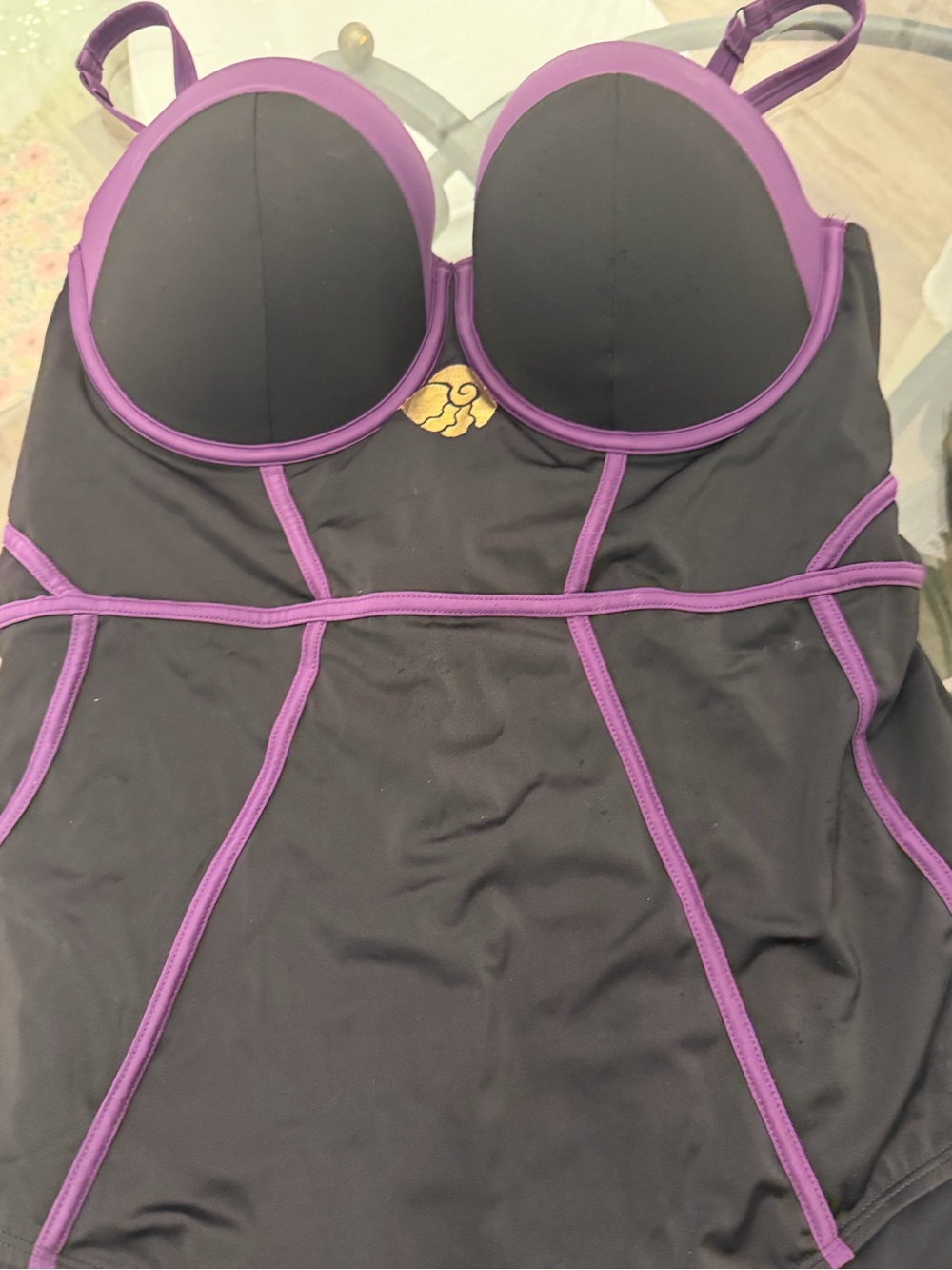 TORRID DISNEY LITTLE MERMAID ONEPIECE SWIMSUIT URSULA - Plus Size 3X (D/DD) - Picture 8 of 15